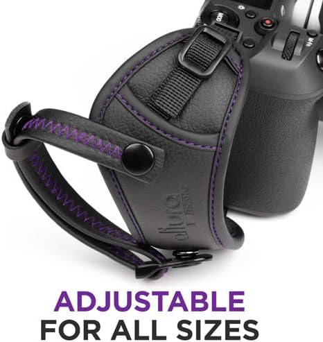 Altura Photo Camera Hand Strap - Rapid Fire Secure Camera Grip, Padded Camera Wrist Strap for DSLR and Mirrorless Cameras - Stocking Stuffers for Photographers - Camera Straps for Photographers - Image 2