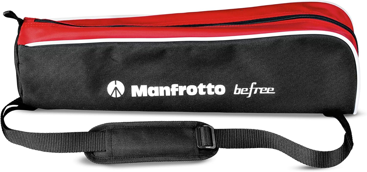Manfrotto Befree Live 4-Section Carbon Fiber Video Tripod with Fluid Head, Black/Silver - Image 7